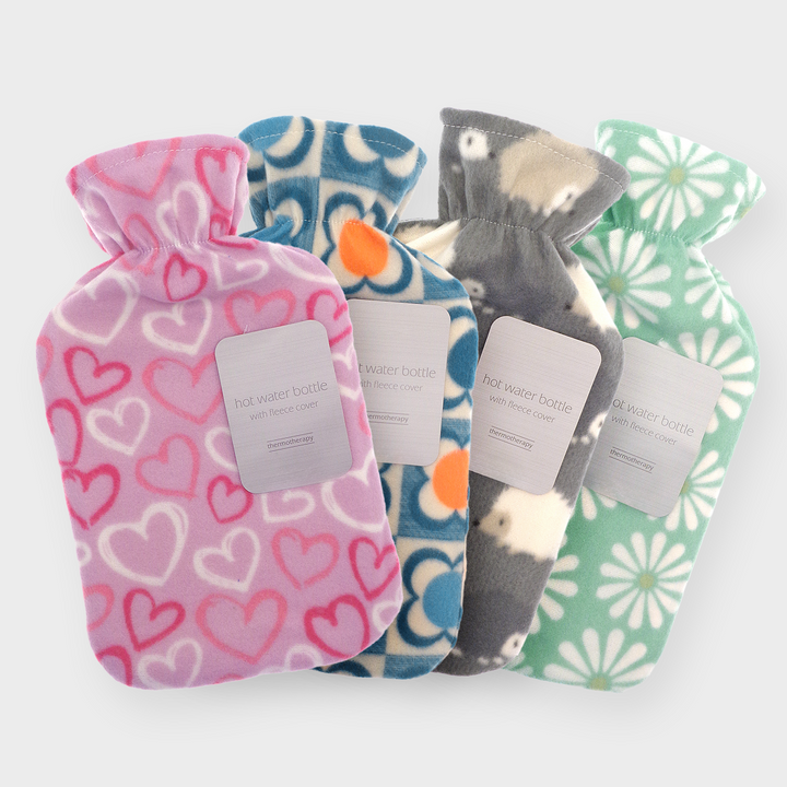 Printed Fleece Hot Water Bottle