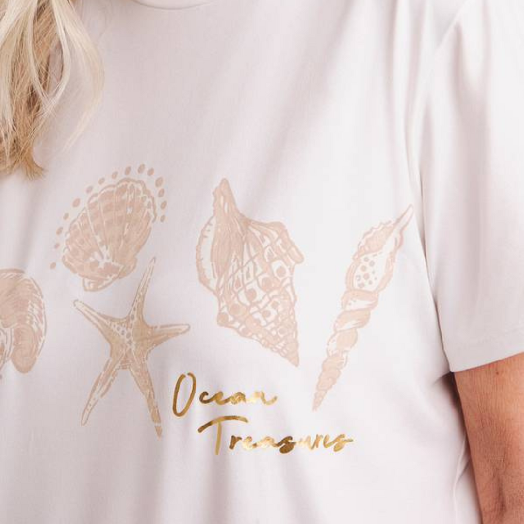 Ladies Ocean Treasures Shorty Pjs