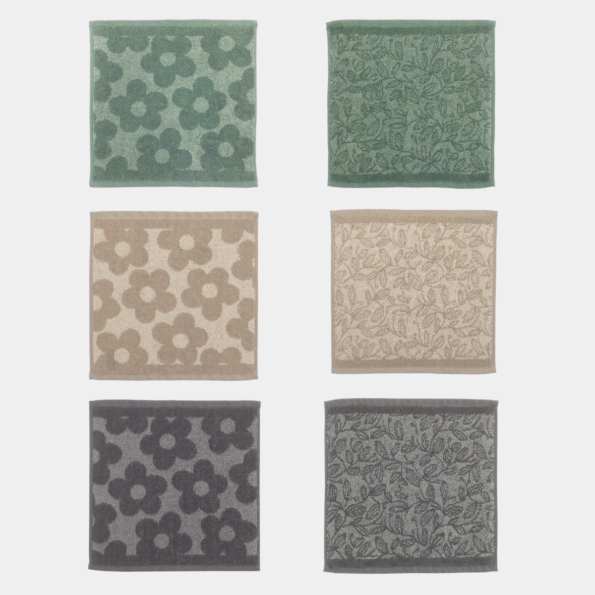 Jacquard Face Cloth 30x30cm
