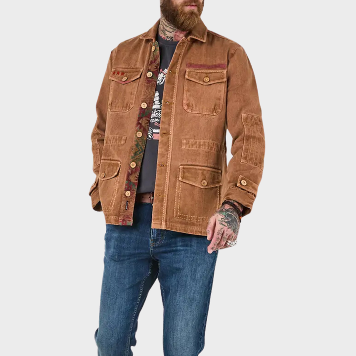 Mens Casual Utility Jacket