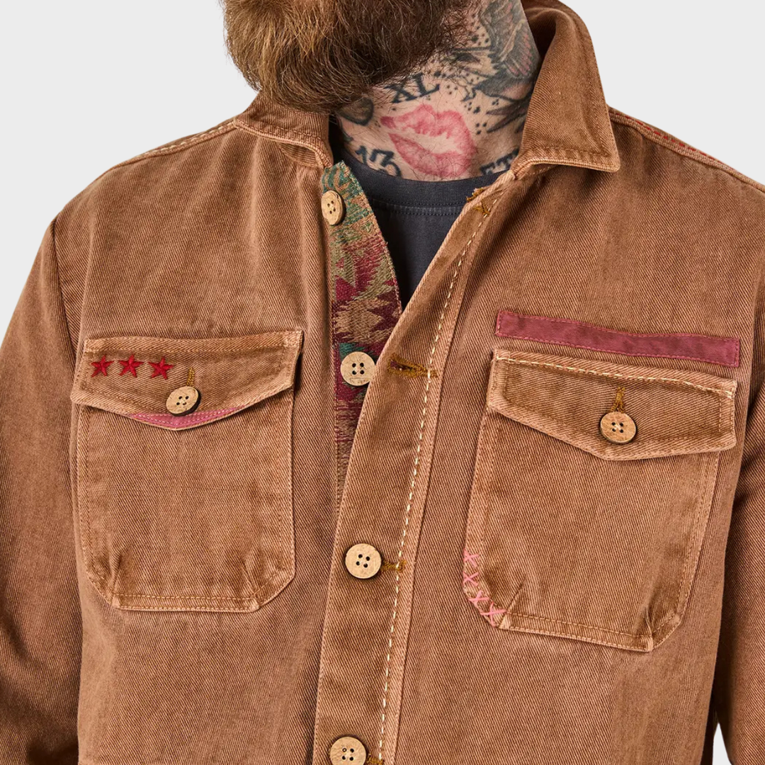 Mens Casual Utility Jacket