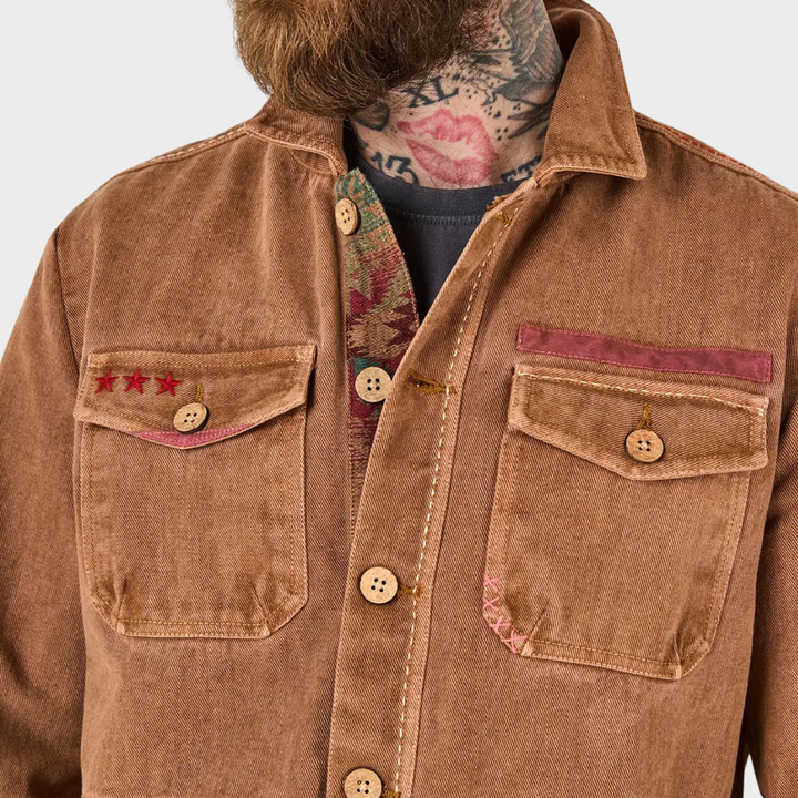 Mens Casual Utility Jacket