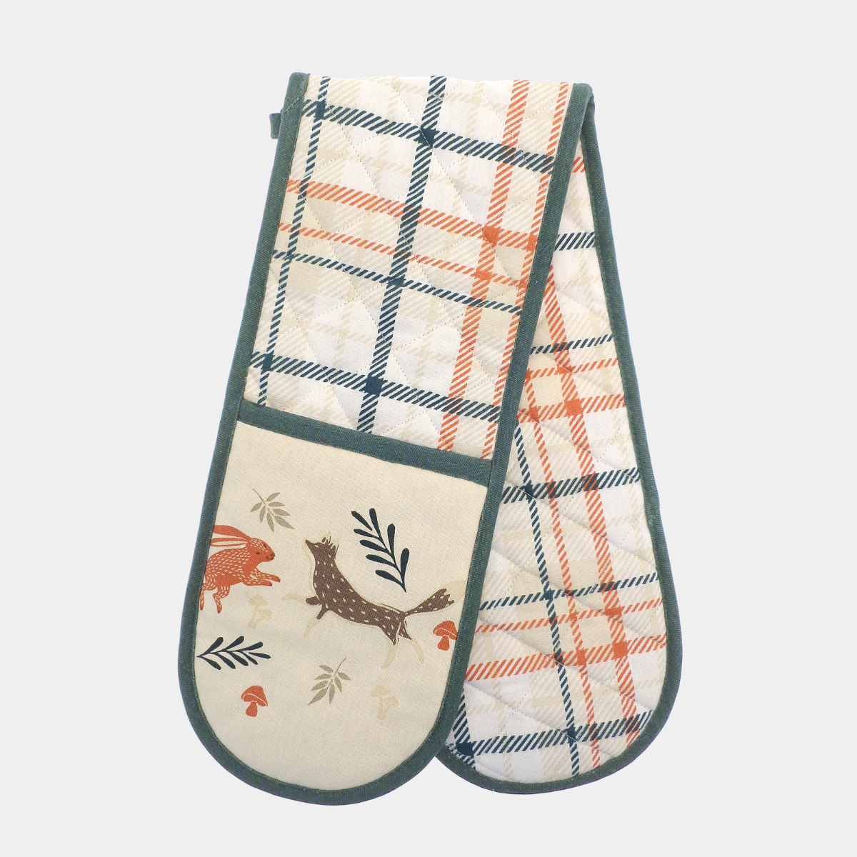 Woodland Creatures Double Oven Glove