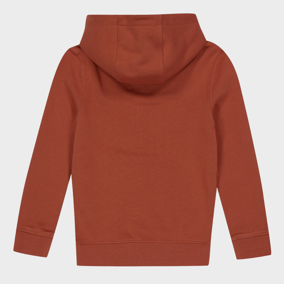 Kids Rust Lyle and Scott Logo Hoodie