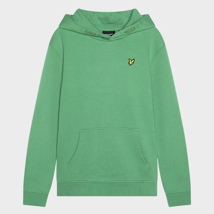 Kids Mint Lyle and Scott Logo Hoodie