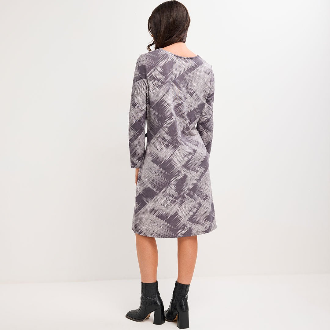 Ladies Brush Stroke Dress