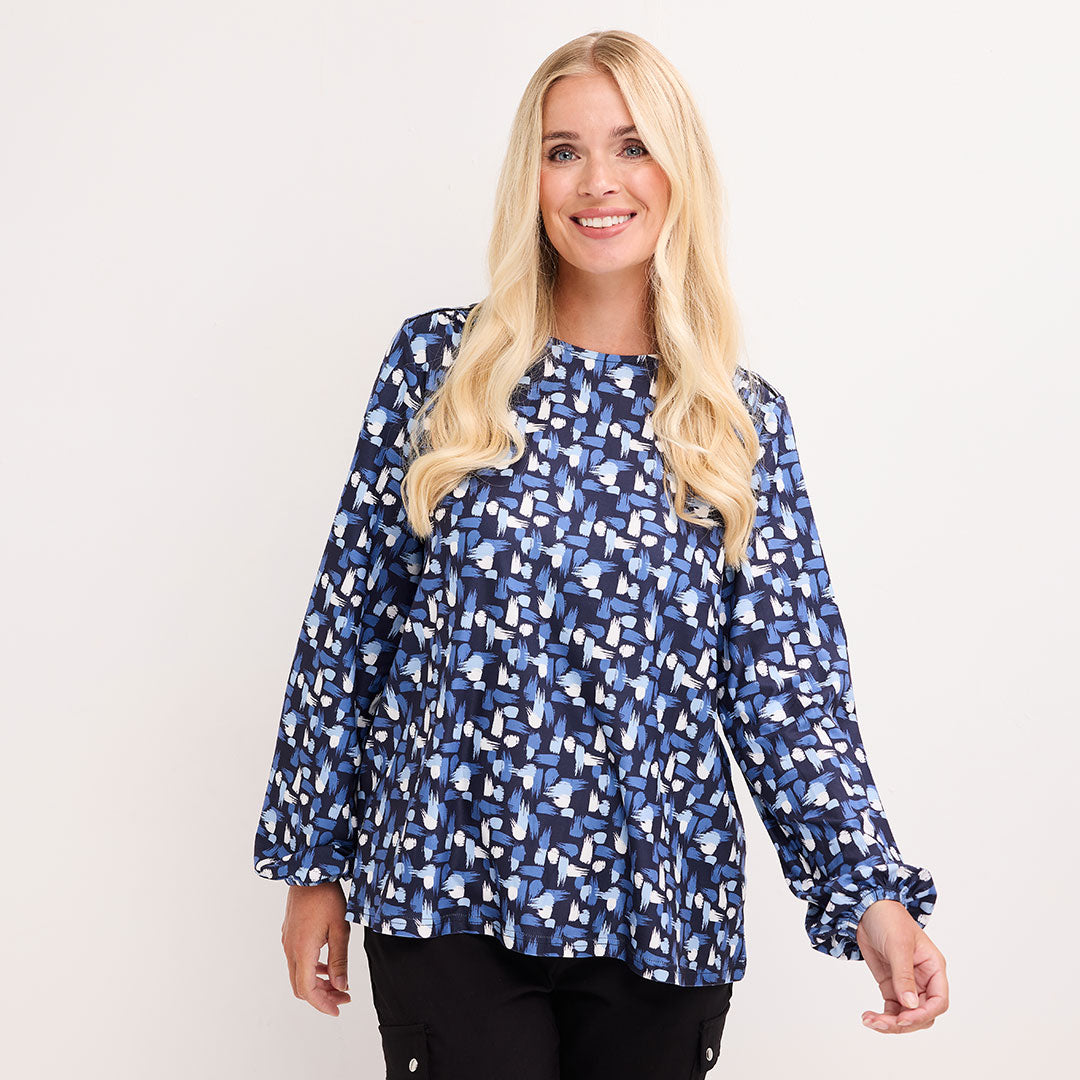 Ladies Ladder Shoulder Top