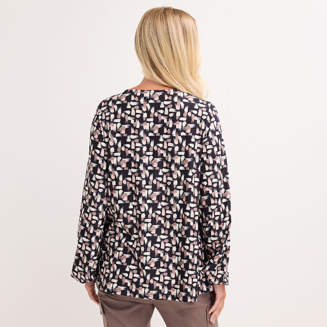 Ladies Ladder Shoulder Top