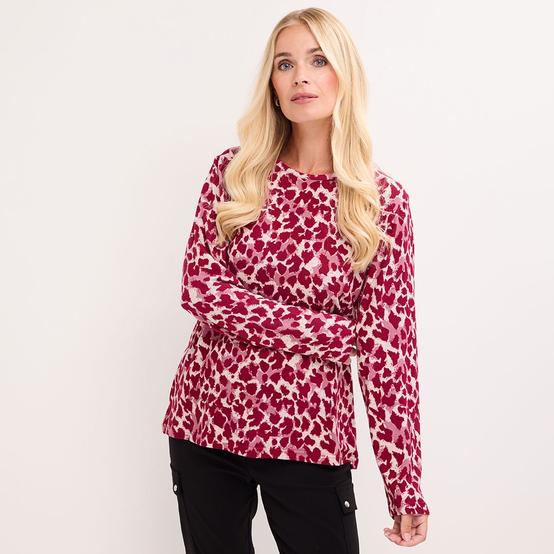 Ladies Animal Print Top