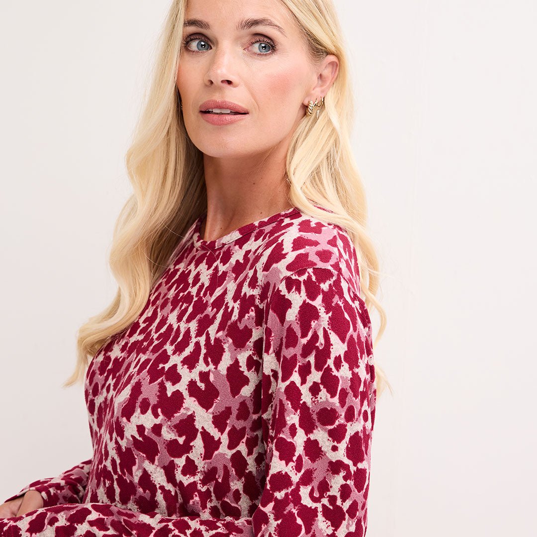 Ladies Animal Print Top