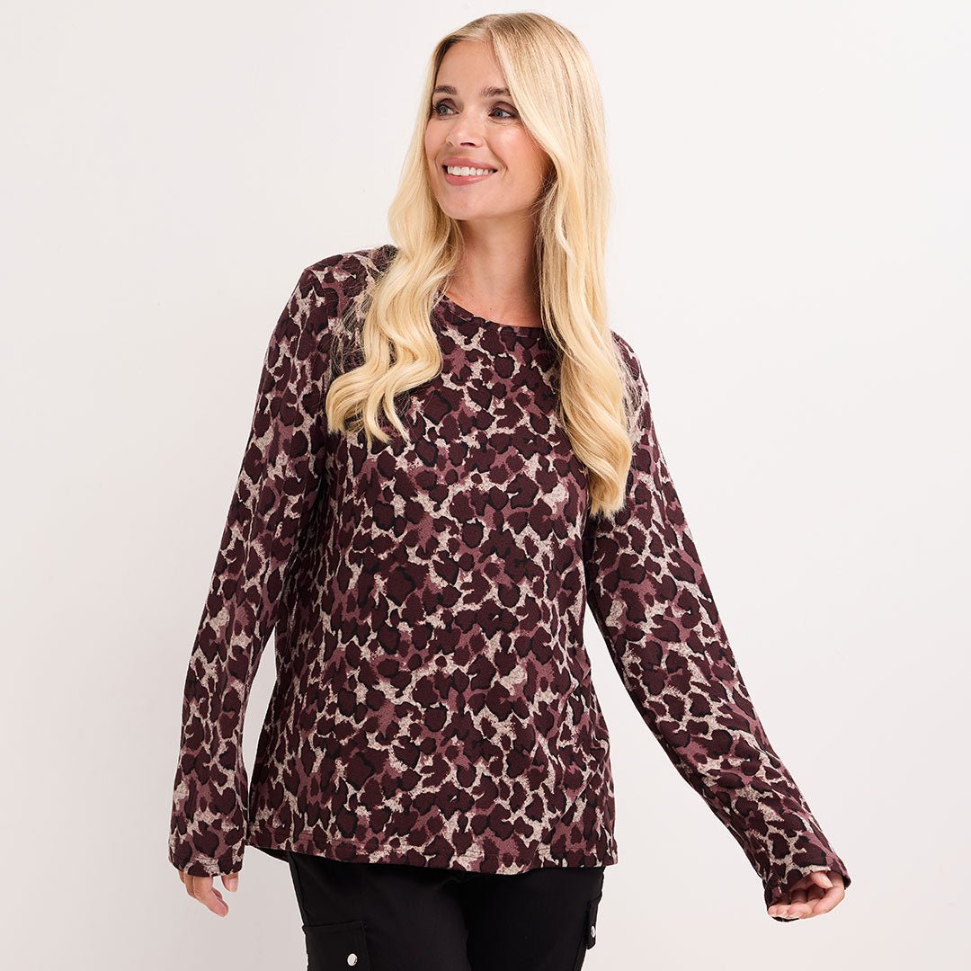 Ladies Animal Print Top
