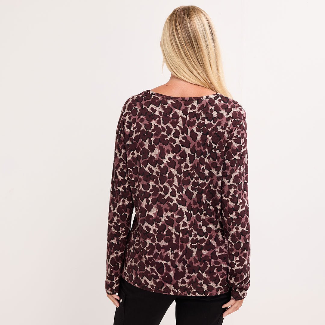 Ladies Animal Print Top