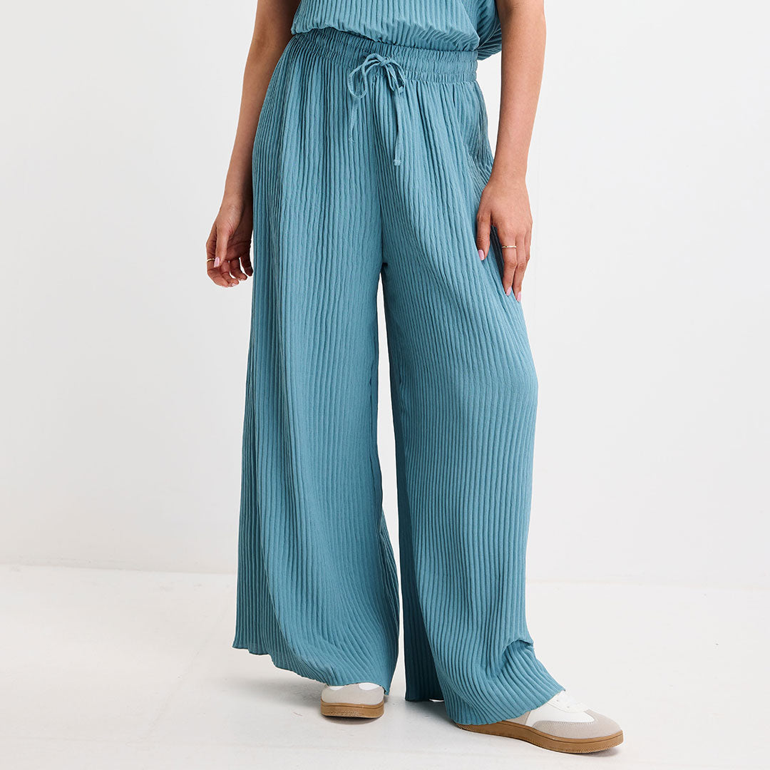 Ladies Plisse Trouser