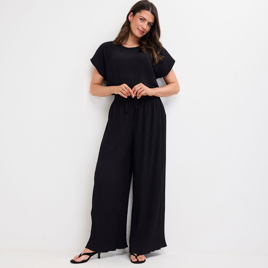 Ladies Plisse Trouser