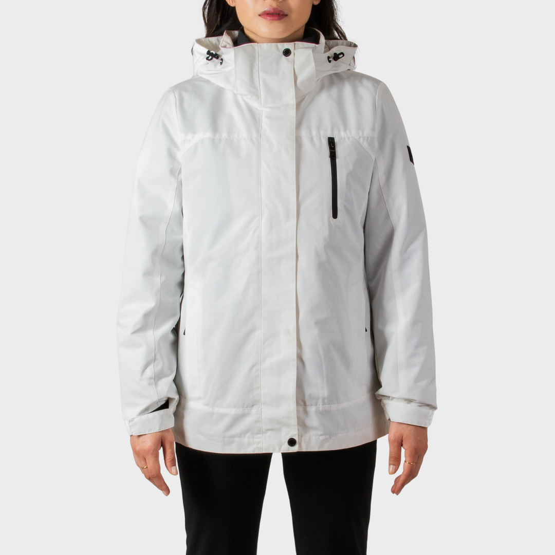 CK White 3IN1 Water Resistant Coat
