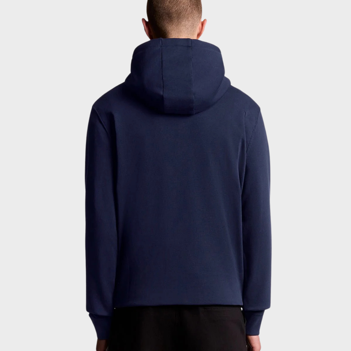 Mens Navy Contrast Lyle & Scott Hoodie