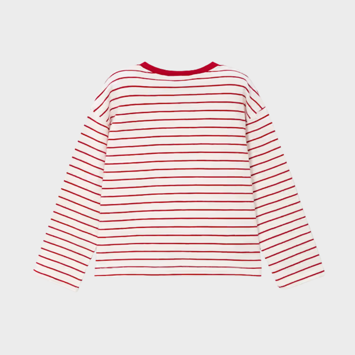 Girls Striped Top (2Y-10Y) KITO2634
