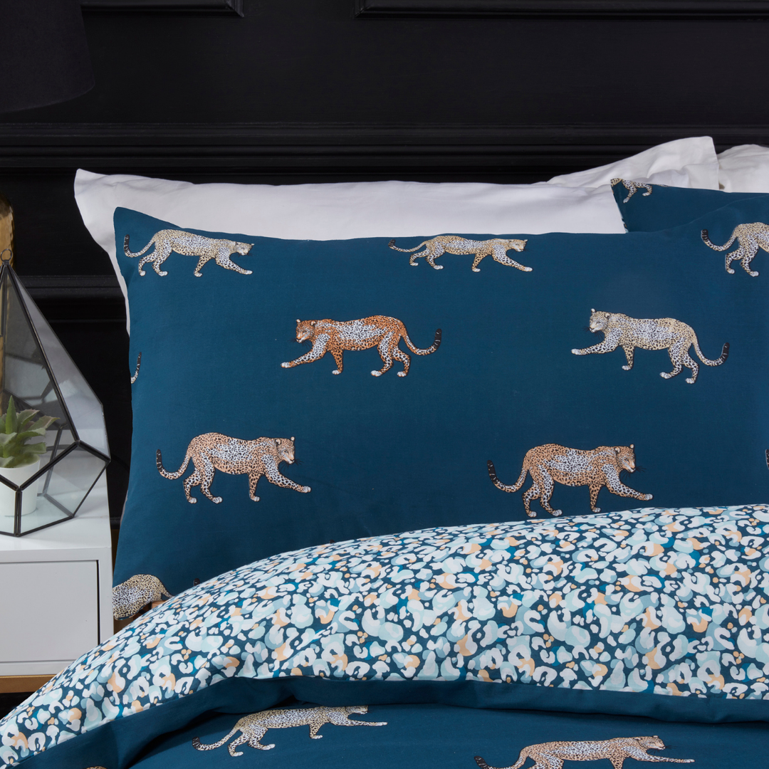 Sleepdown Leopard Motif Duvet Set