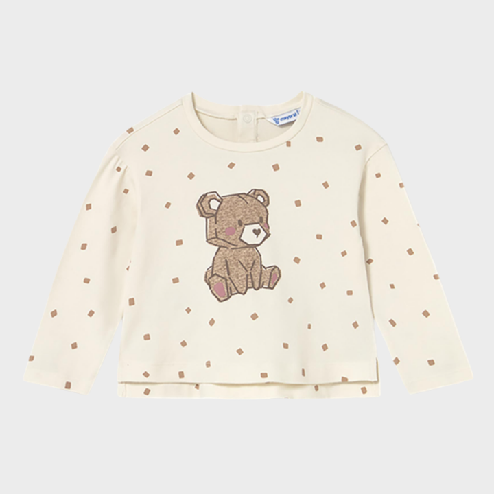 Girls Teddy Printed (6M - 4Y)