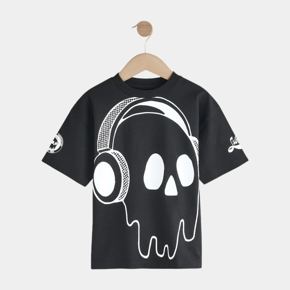 Kids Music Skull T-Shirt