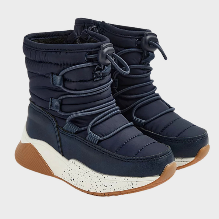 Childrens Toggle Fleece Lined Snow Boots