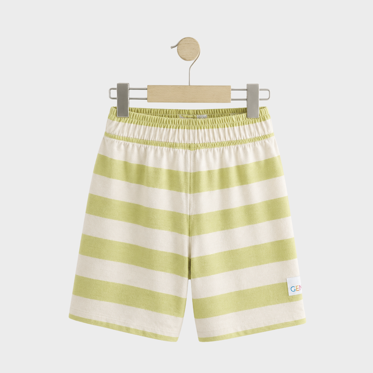 Kids Printed Cotton Jersey Shorts