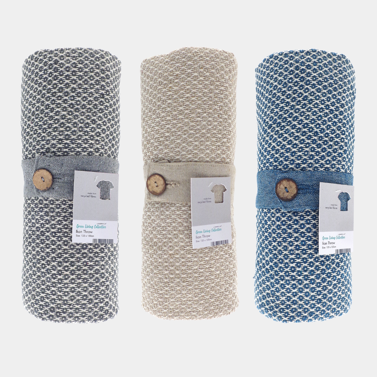 Eco Ikon Design Throw 125x150cm