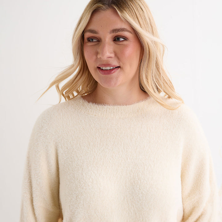Ladies French Connection Soft Fluffy Jumper