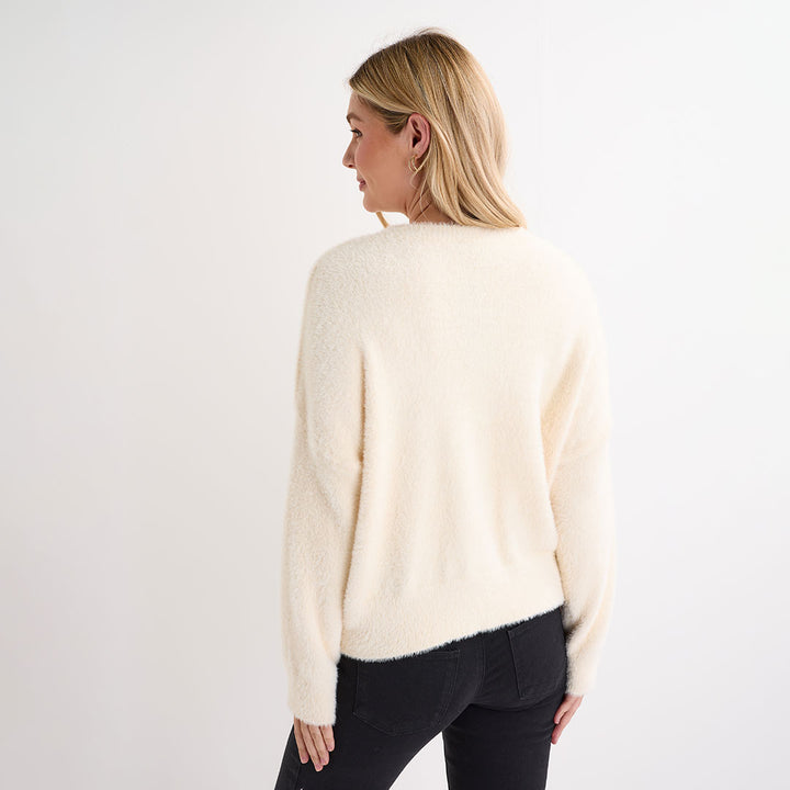 Ladies French Connection Soft Fluffy Jumper