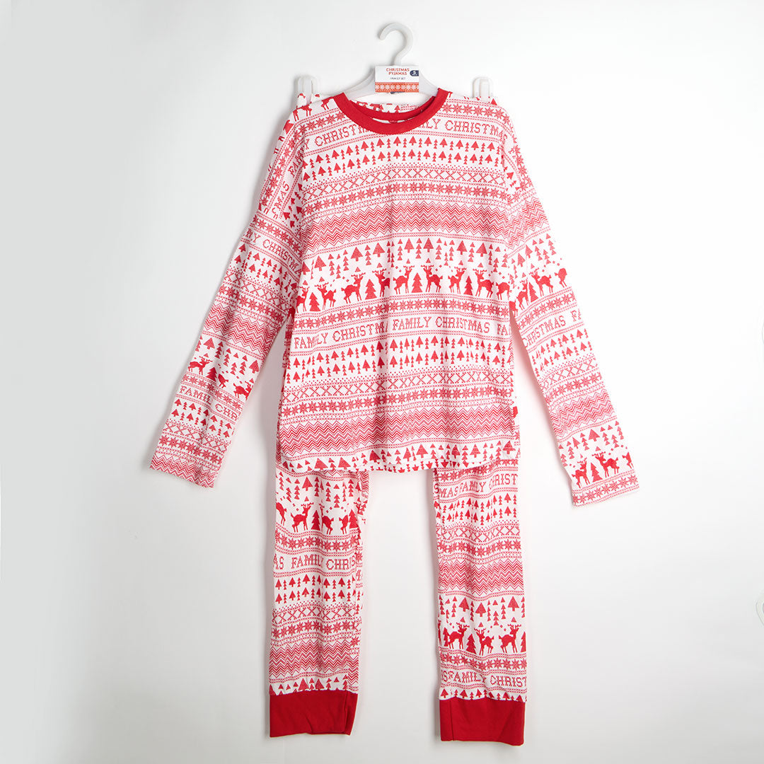 Ladies Matching Family Christmas Pyjamas