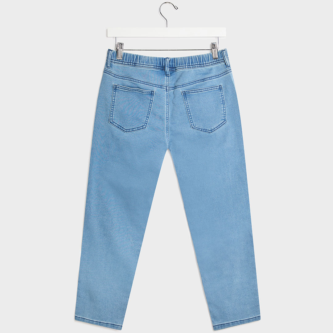 Ladies Denim Crop Jegging