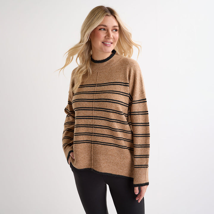 Ladies Striped Jumper