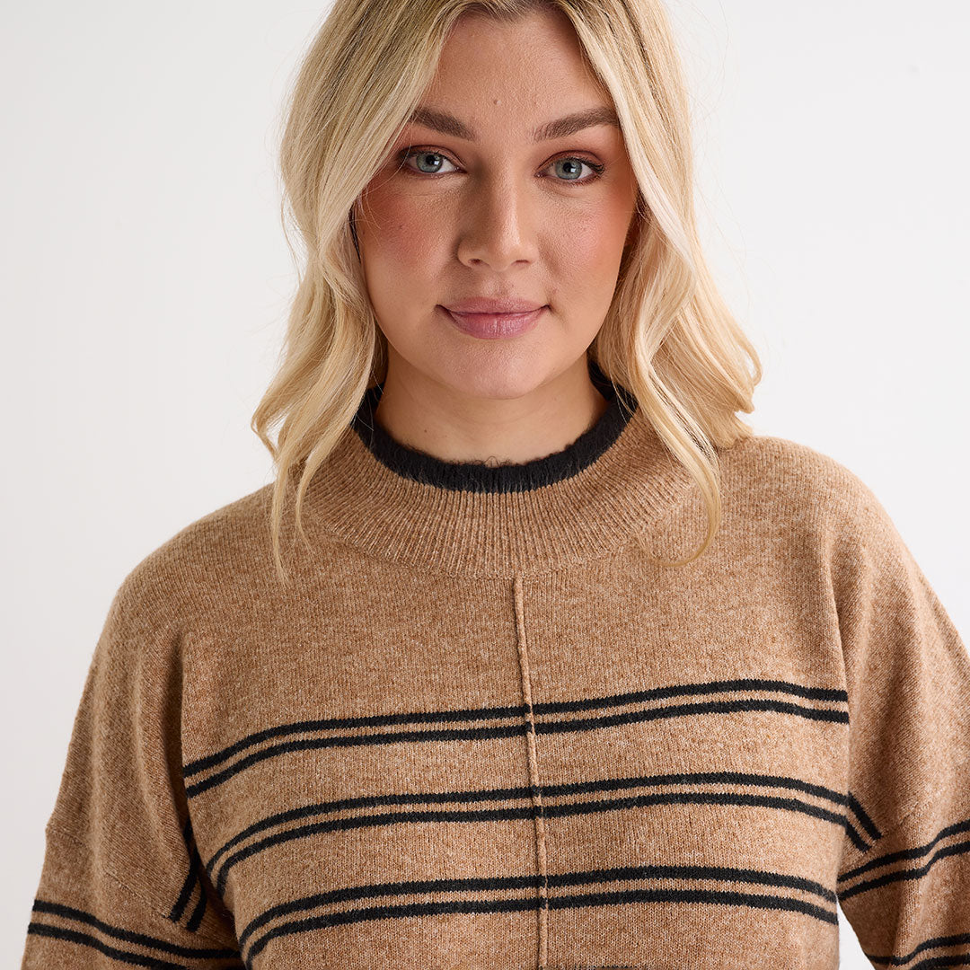 Ladies Striped Jumper
