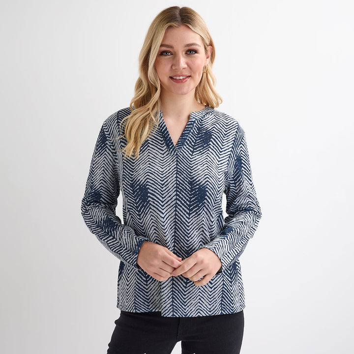 Ladies Herringbone Top