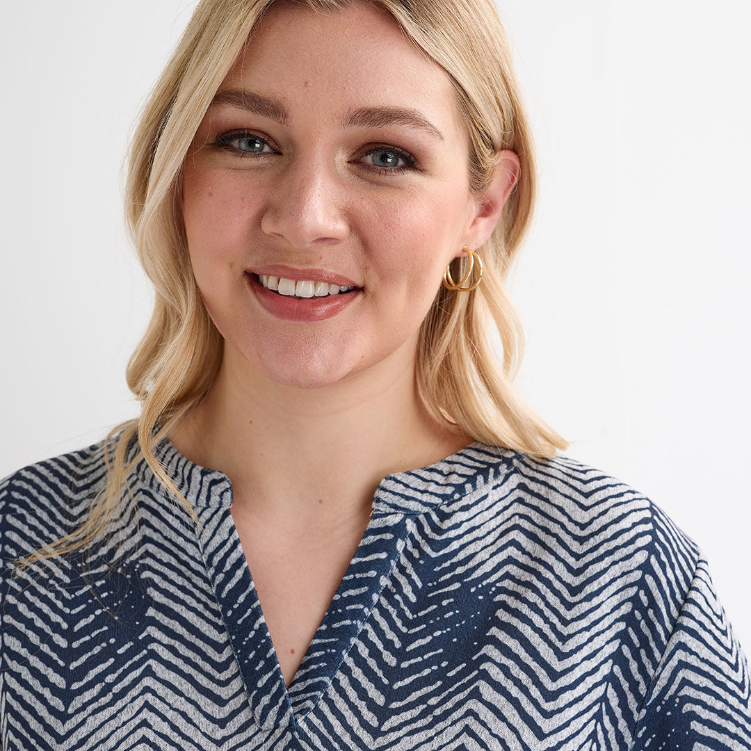 Ladies Herringbone Top