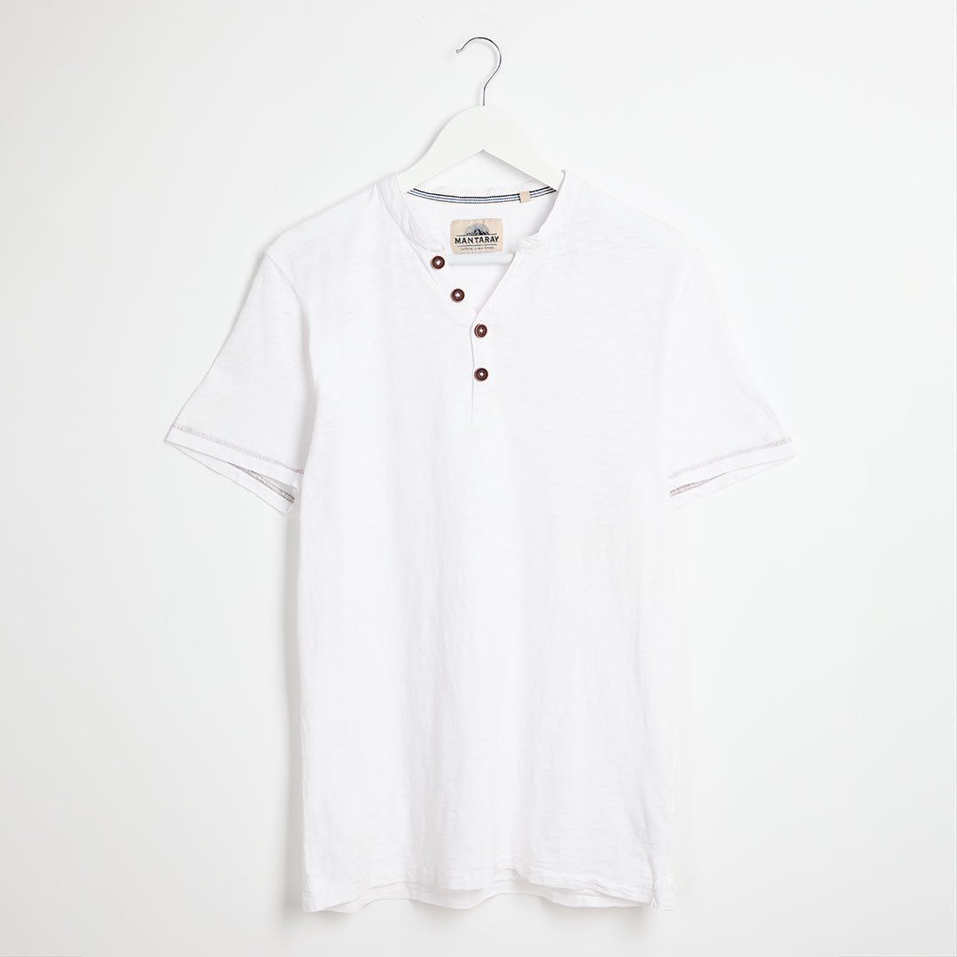 Men's 4 Button Tee