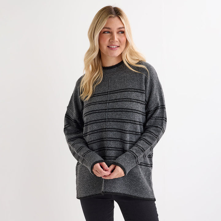 Ladies Striped Jumper