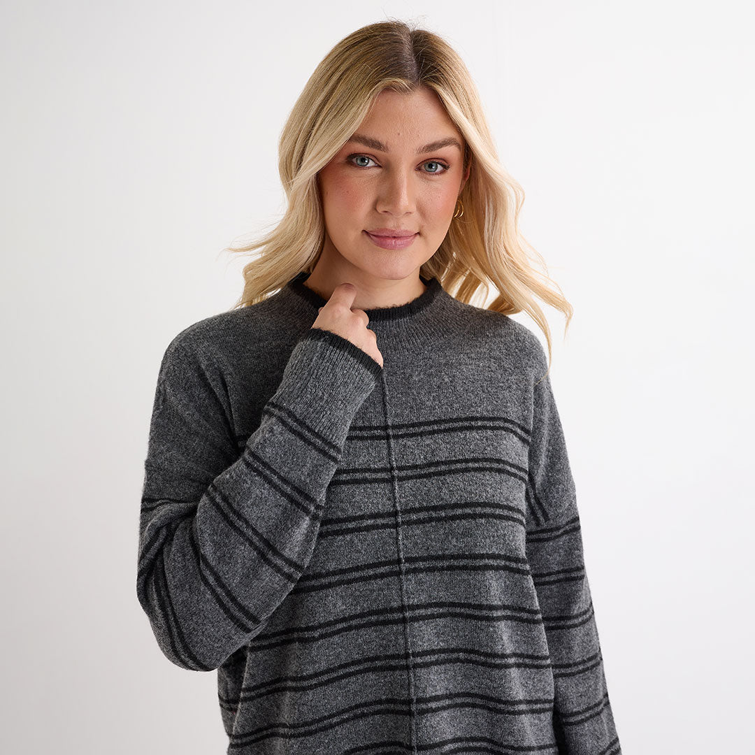 Ladies Striped Jumper