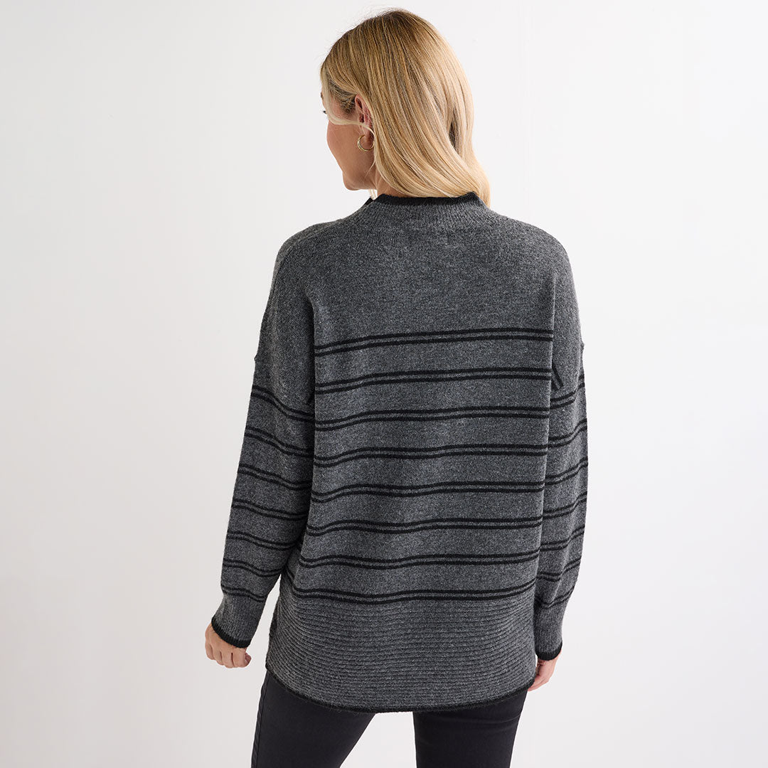Ladies Striped Jumper