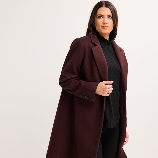 Ladies Single Breasted Formal Coat
