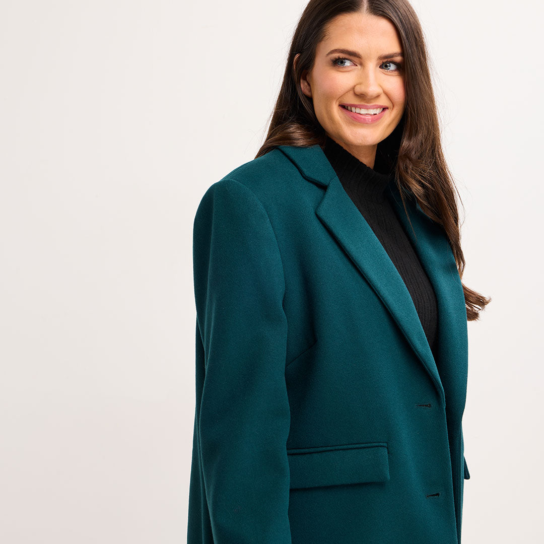 Ladies Single Breasted Formal Coat