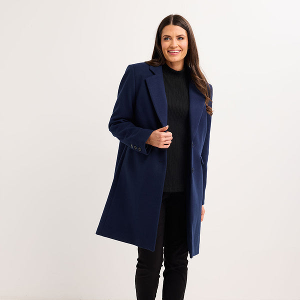 Ladies Single Breasted Formal Coat
