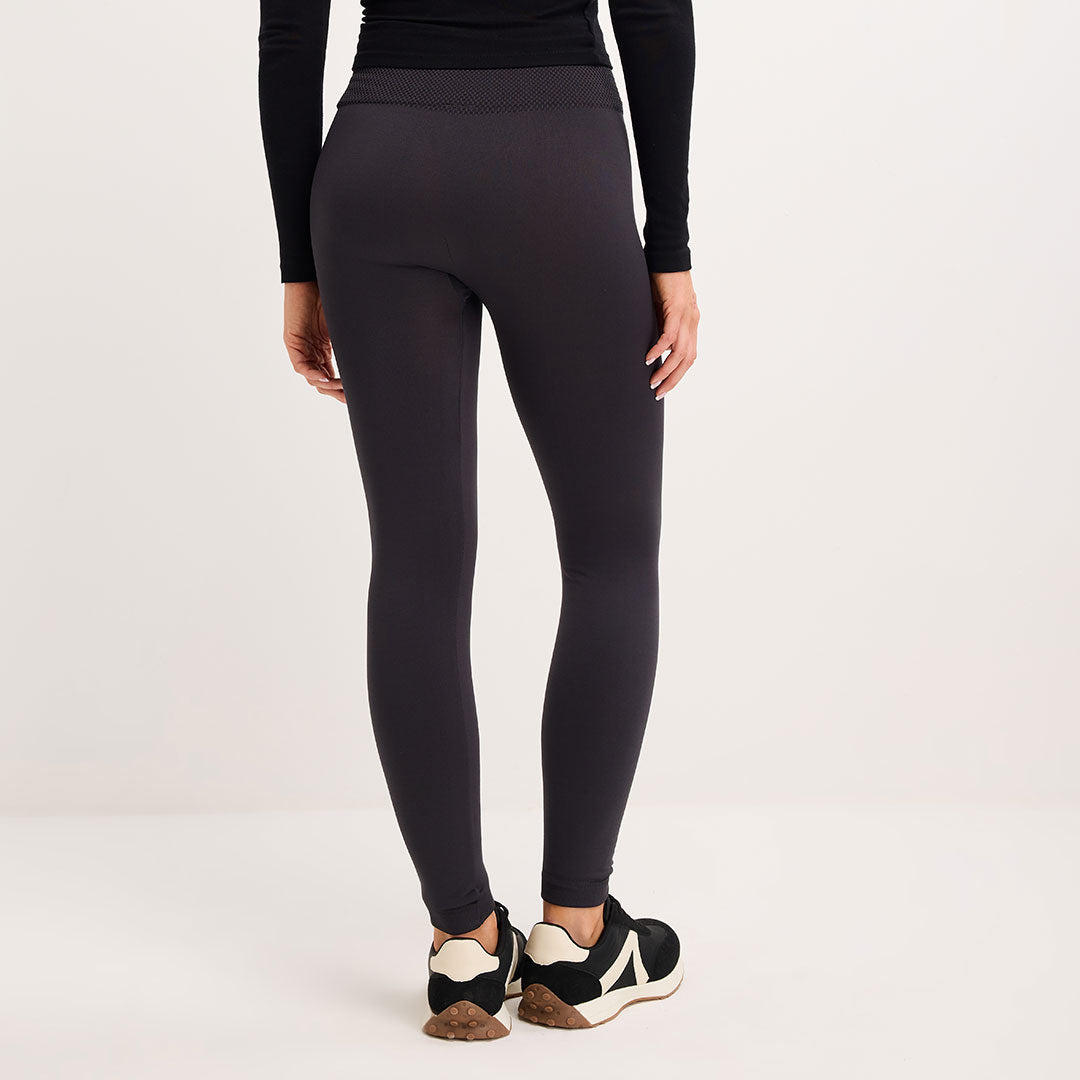 Ladies Charcoal Fleece Lined Leggings (Copy)