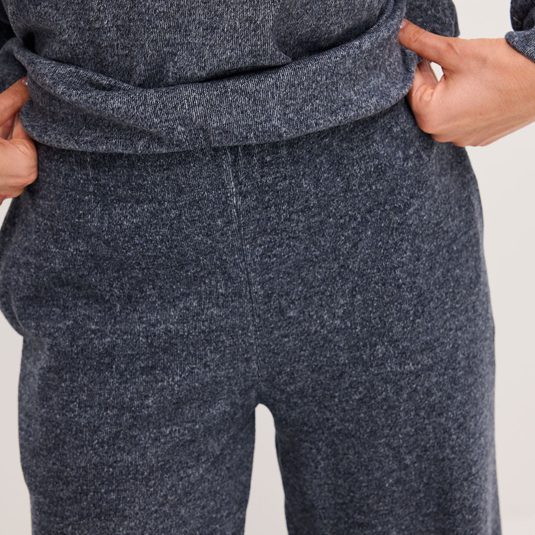 Ladies Viscose Melange Trouser