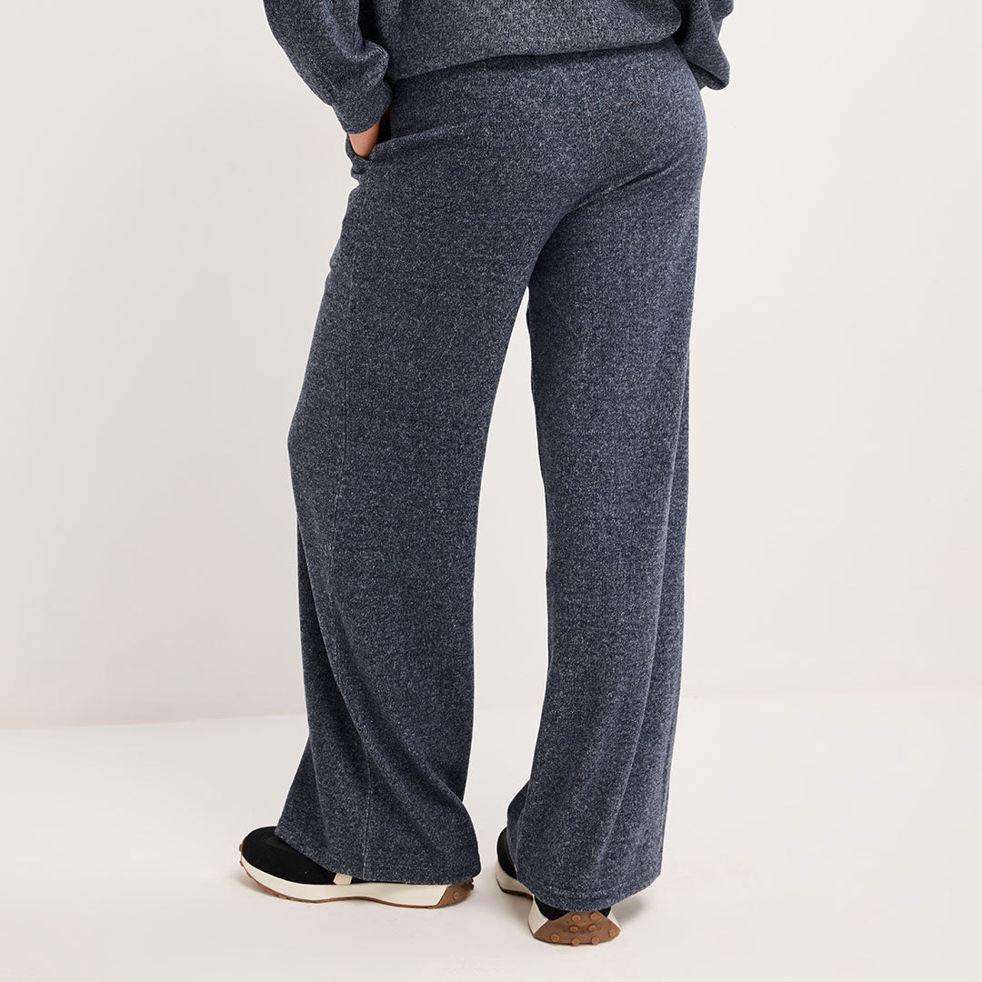 Ladies Viscose Melange Trouser