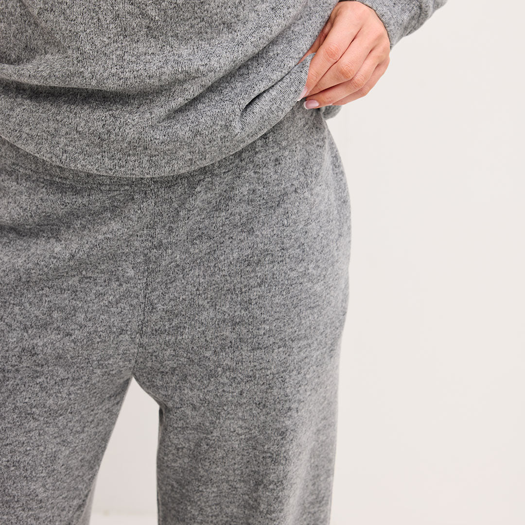 Ladies Viscose Melange Trouser