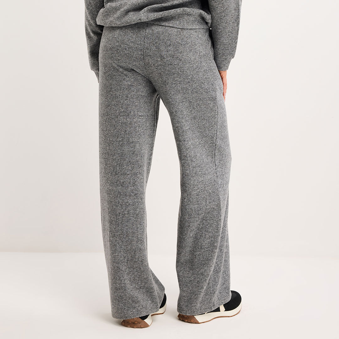 Ladies Viscose Melange Trouser