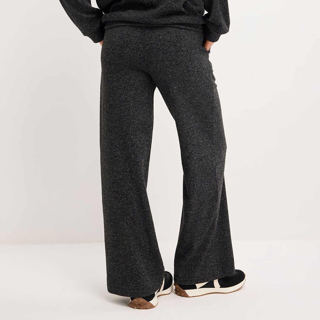 Ladies Viscose Melange Trouser