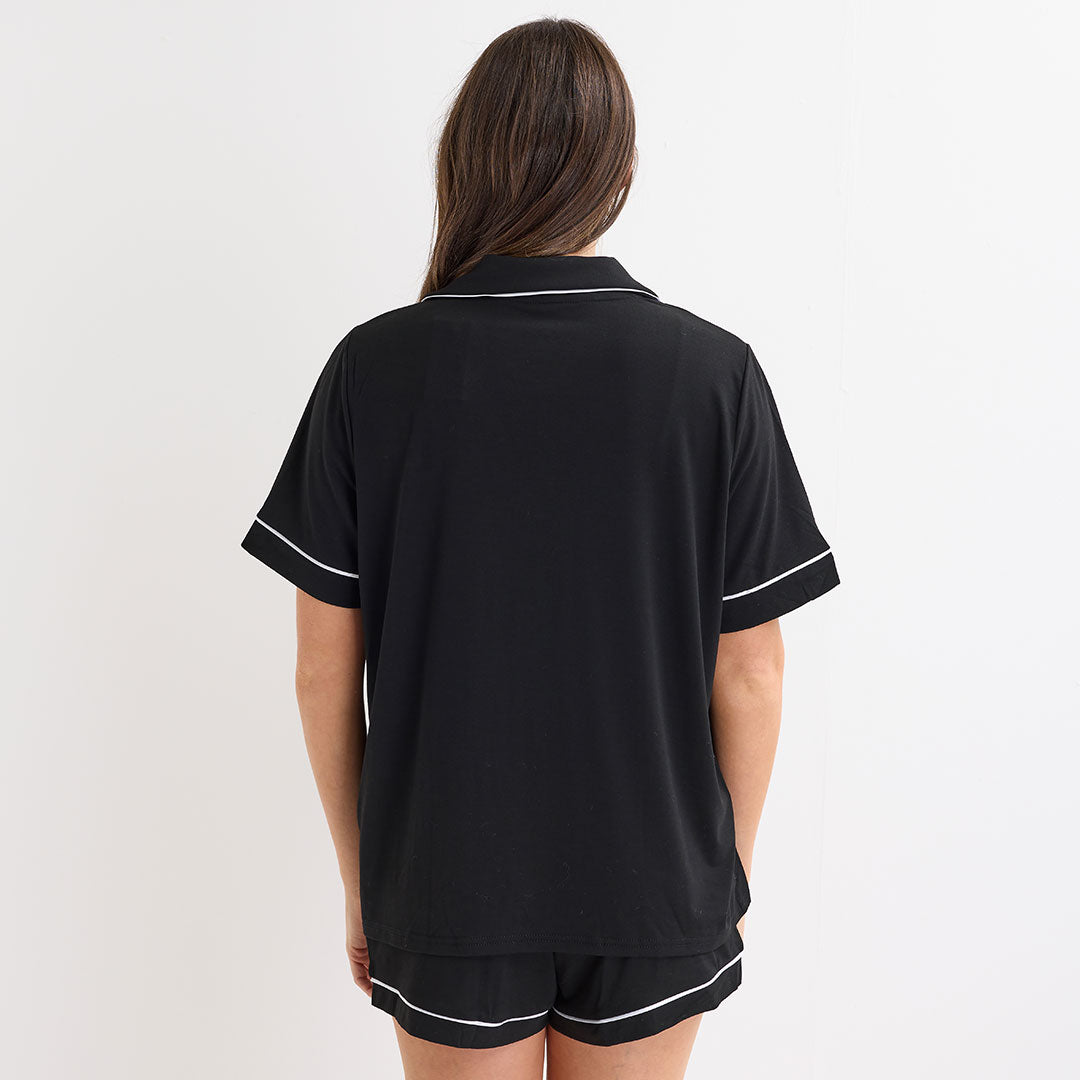 Ladies Short Black P Pj