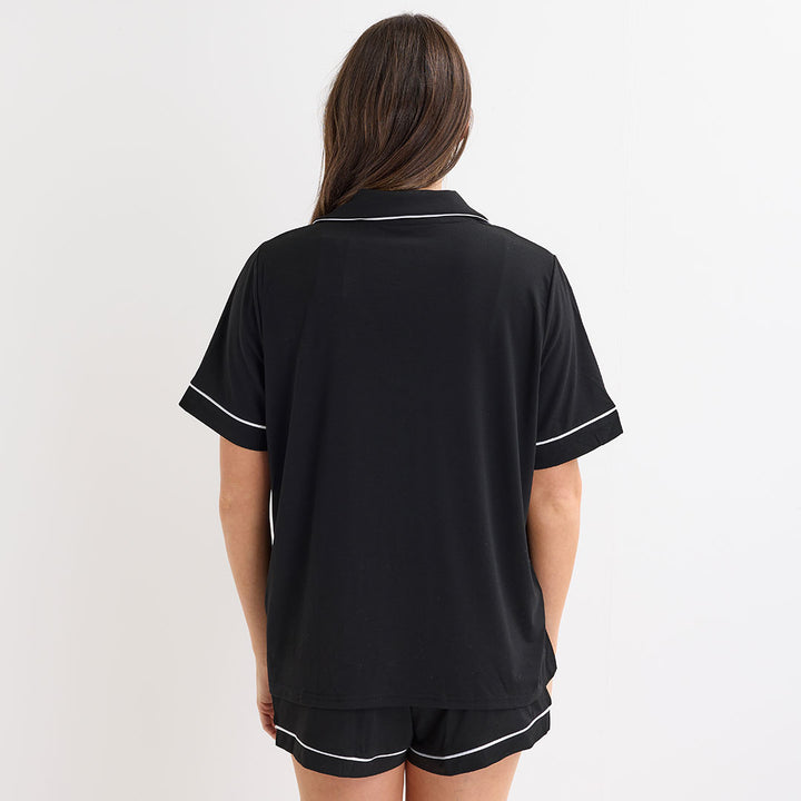 Ladies Short Black P Pj